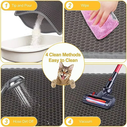 PurrClean Double-Layer Litter Mat
